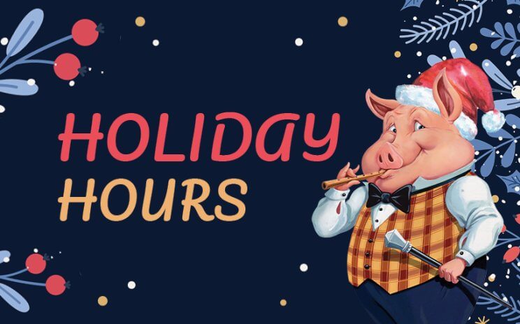 Holiday Hours Web Tile