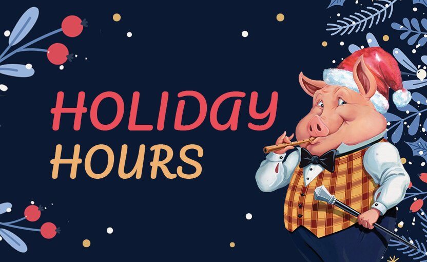 Holiday Hours Web Tile